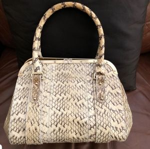 Authentic Vintage Snakeskin Dolce & Gabbana Bag